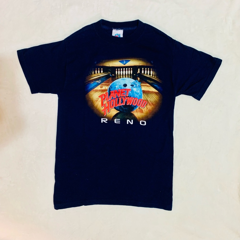 Planet Hollywood Reno 1998 Navy T-Shirt | Size Small